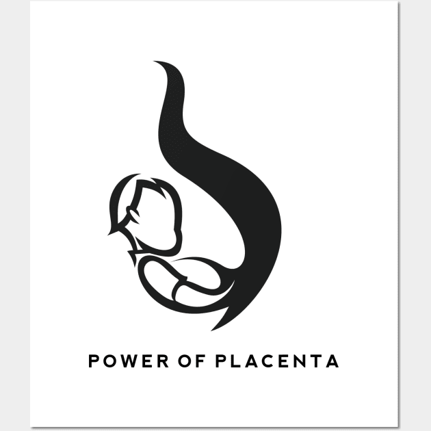 Power of Placenta Wall Art by Whatastory